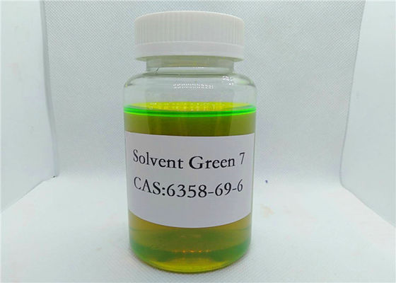 Solvent Green 7 CAS No.6358-69-6 Yellow Dyeing for Marker 120% Intensity