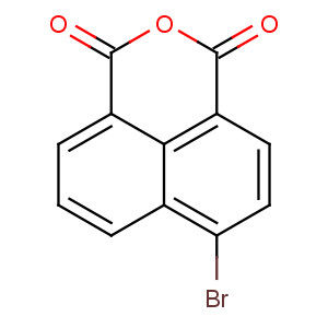 4-Bromo-1،8-naphthalic Anhydride 95.0٪ Dye Intermediates for Fluorescent Yellow 8G CAS NO.81-86-7