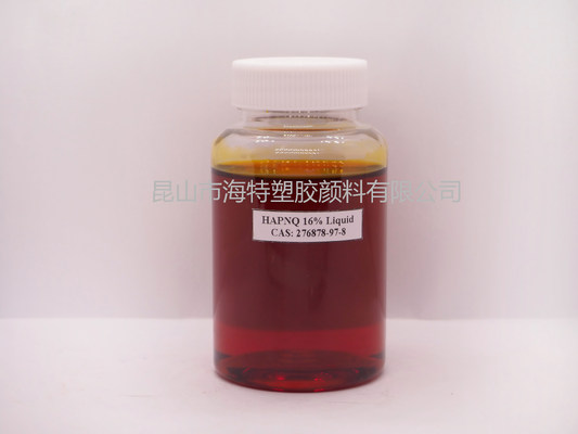 CAS 276878-97-8 رنگ های نفتالیمید مونومرهای فلورسنت HAPNQ HPLC 16.8٪ مایع قهوه ای روشن